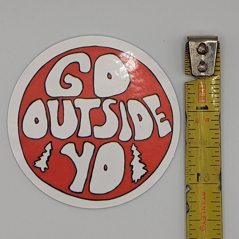 Go Outside Sticker - Picture 2 of 2